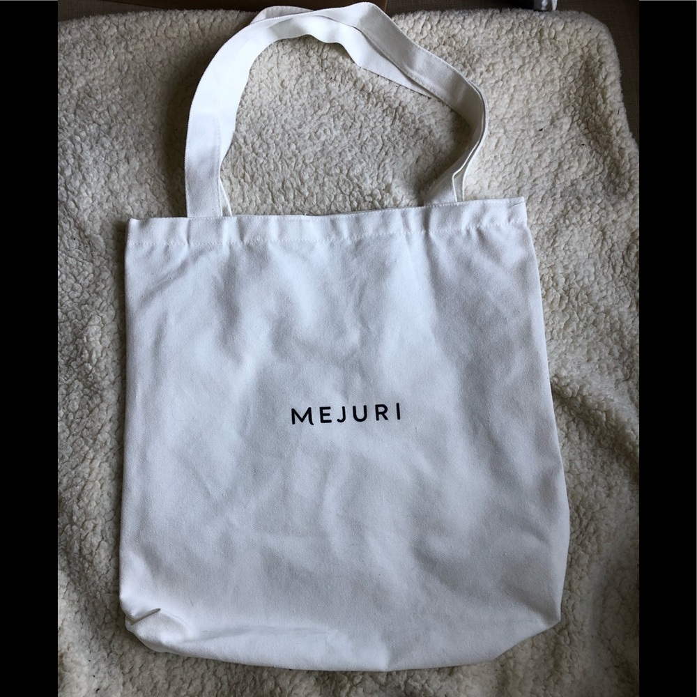 Mejuri canvas tote bag